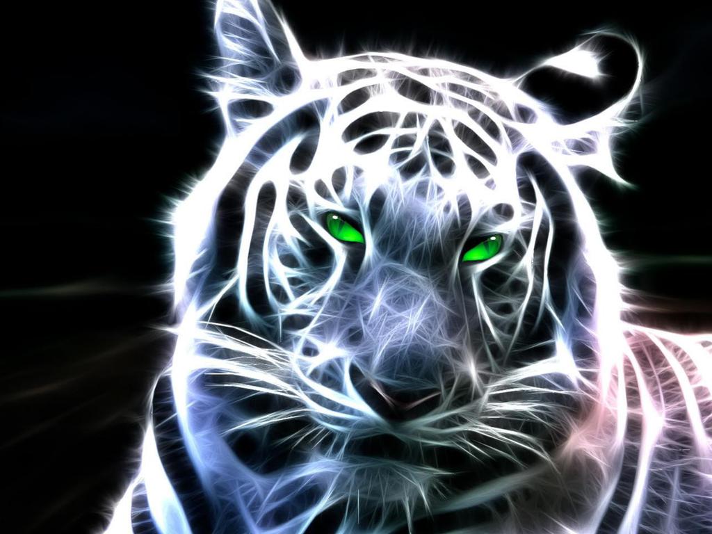 Hình ảnh con hổ 3D 1