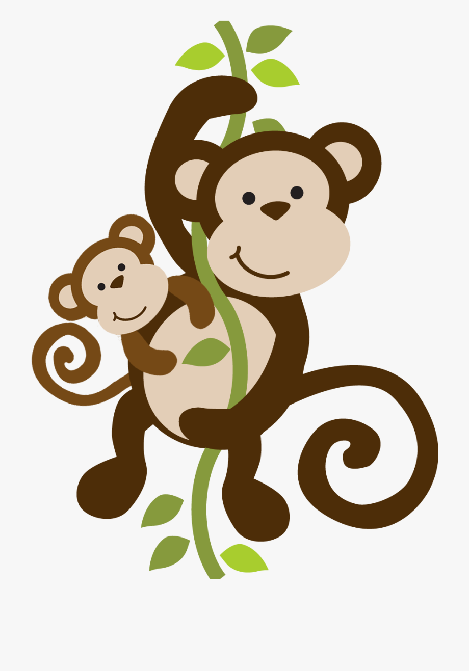 Hình ảnh con khỉ hoạt hình dễ thương 4