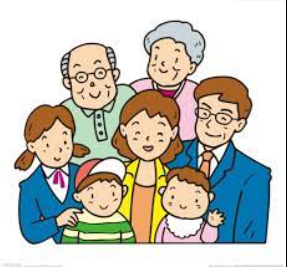 Hình hoạt hình gia đình 7 người 6