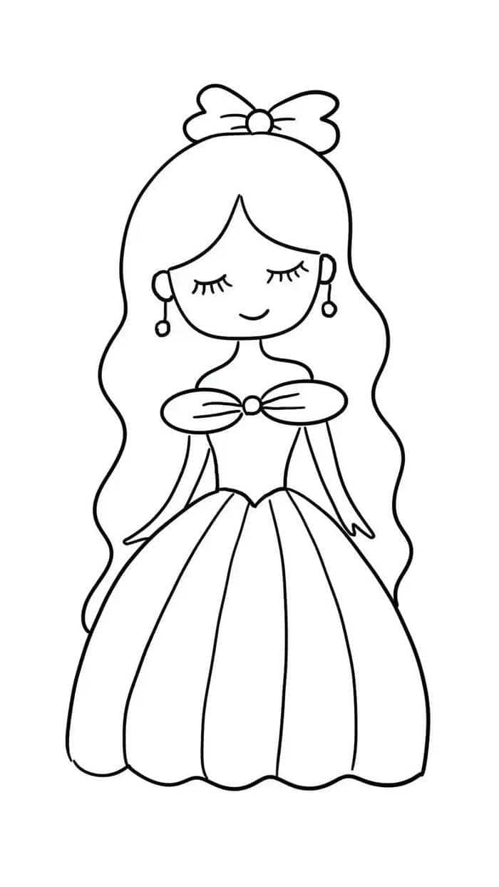 anh-cong-chua-cute-don-gian ảnh công chúa cute đơn giản