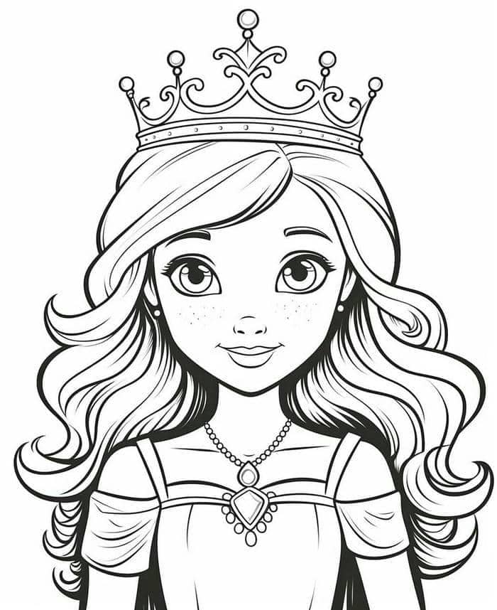 anh-cong-chua tô màu công chúa