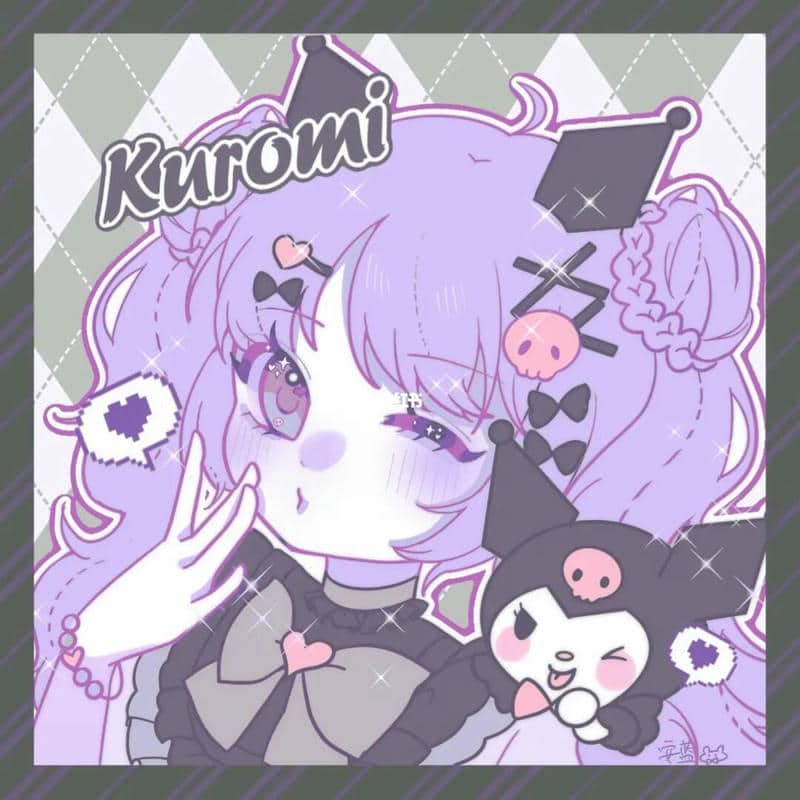 anh-kuromi-ngau ảnh kuromi ngầu