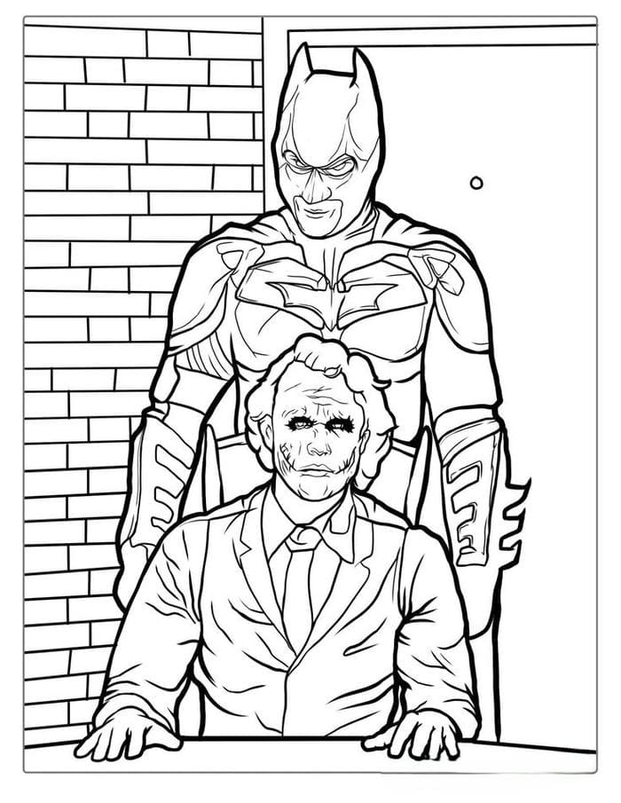 anh-tranh-to-mau-batman-va-joker Ảnh tranh tô màu Batman và Joker