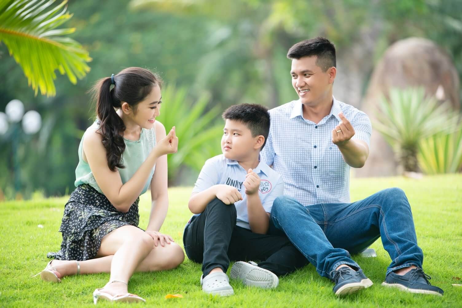hinh anh gia dinh 1 con 10 Hình ảnh gia đình 1 con 10