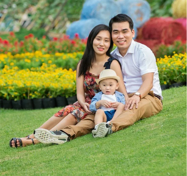 hinh anh gia dinh 1 con 11 Hình ảnh gia đình 1 con 11