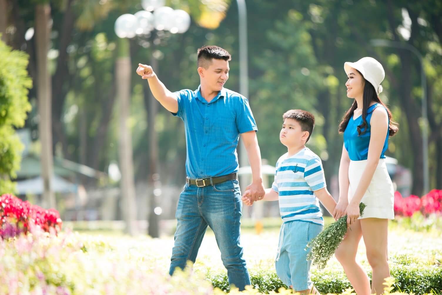 hinh anh gia dinh 1 con 12 Hình ảnh gia đình 1 con 12