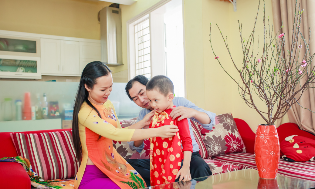 hinh anh gia dinh 1 con 18 Hình ảnh gia đình 1 con 18