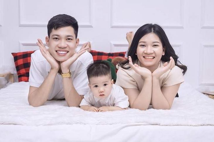 hinh anh gia dinh 1 con 31 Hình ảnh gia đình 1 con 31
