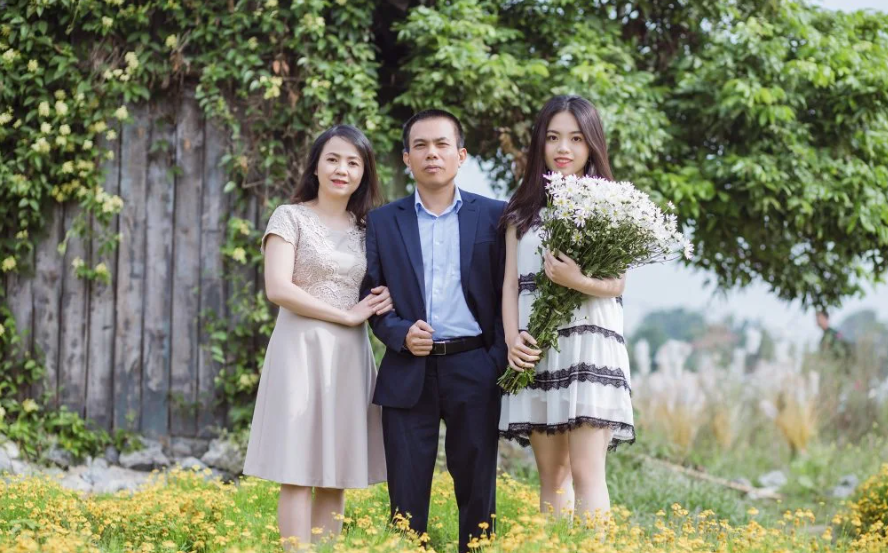 hinh anh gia dinh 1 con 7 Hình ảnh gia đình 1 con 7