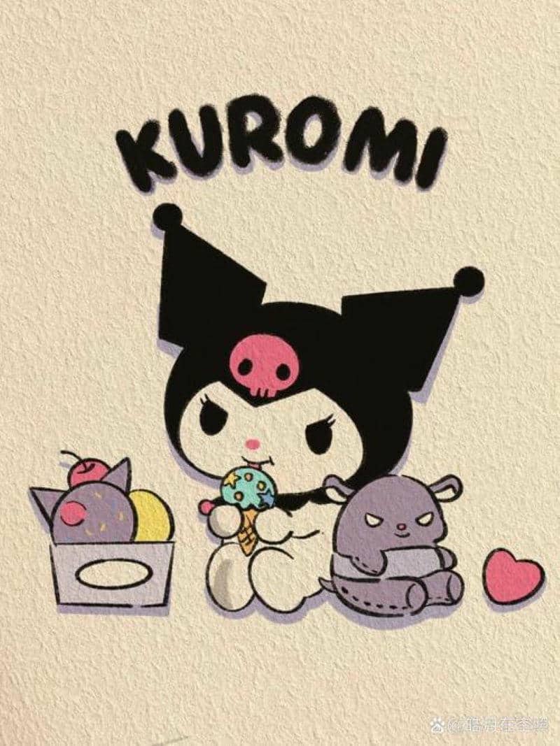 hinh-anh-kuromi-to-mau hình ảnh kuromi tô màu