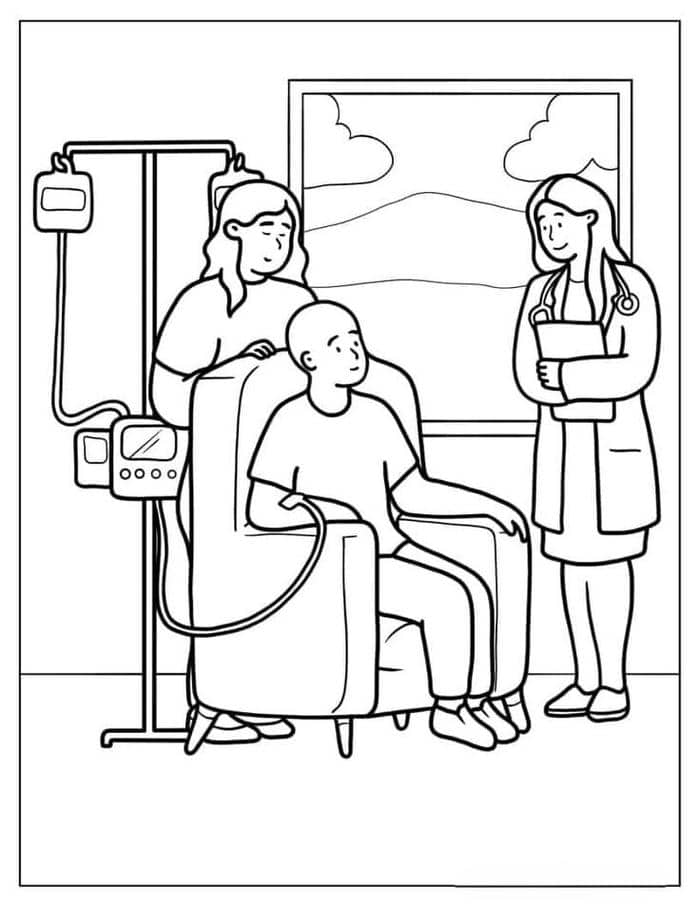 hinh-anh-tranh-to-mau-bac-si-kham-benh Hình ảnh tranh tô màu bác sĩ khám bệnh