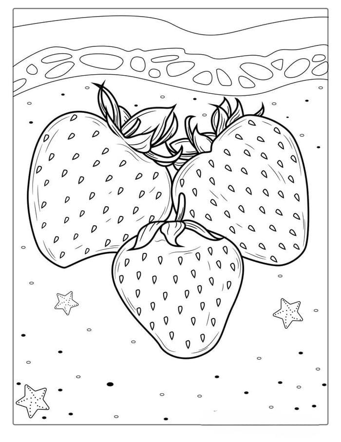 hinh-anh-tranh-to-mau-qua-dau-tay-don-gian-cho-be Hình ảnh tranh tô màu quả dâu tây đơn giản cho bé