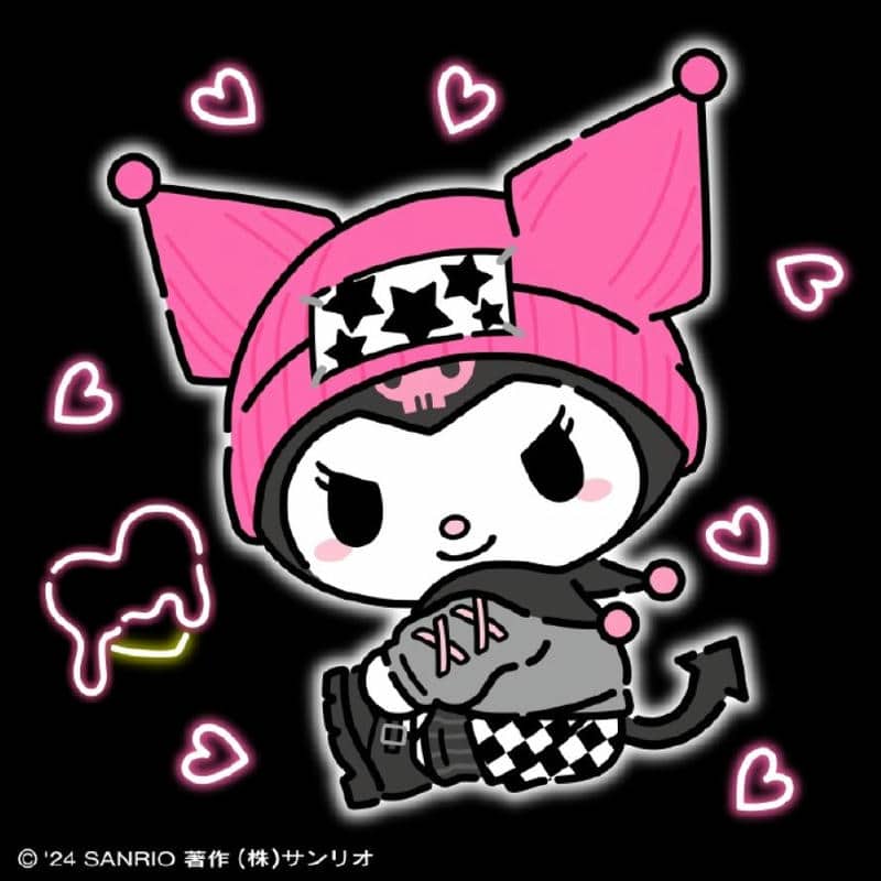 hinh-nen-kuromi-cute hình nền kuromi cute