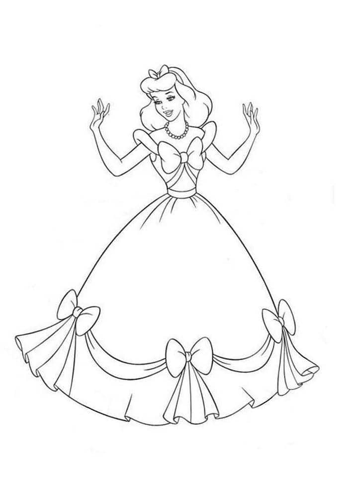 in-hinh-cong-chua-to-mau in hình công chúa tô màu