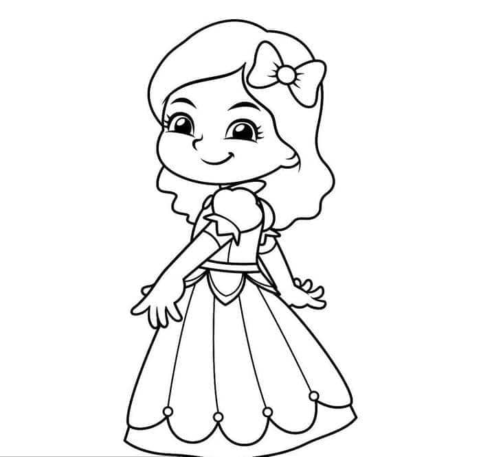 to-mau-cong-chua tô màu công chúa