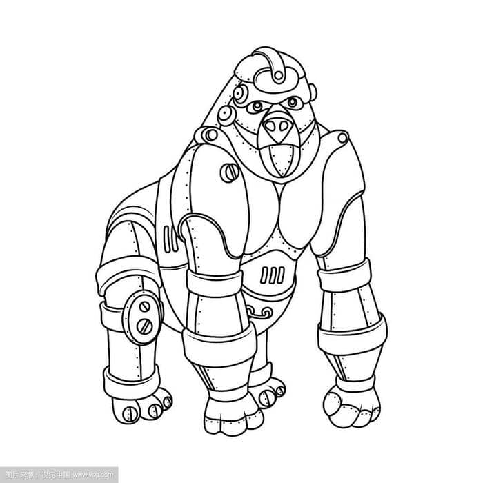 tô màu siêu nhân robot