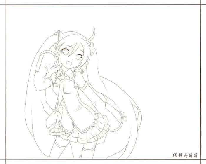 tranh-anime-to-mau tranh anime tô màu