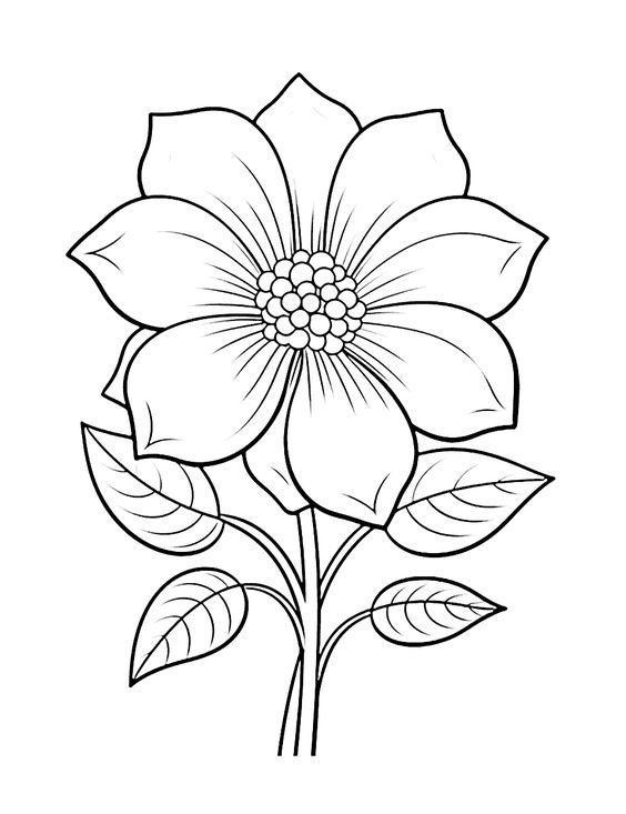 tranh to mau bong hoa 1 tranh to mau bong hoa 1