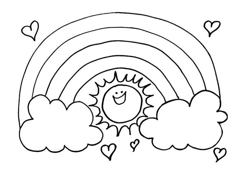 tranh to mau cau vong 1 tranh to mau cau vong 1