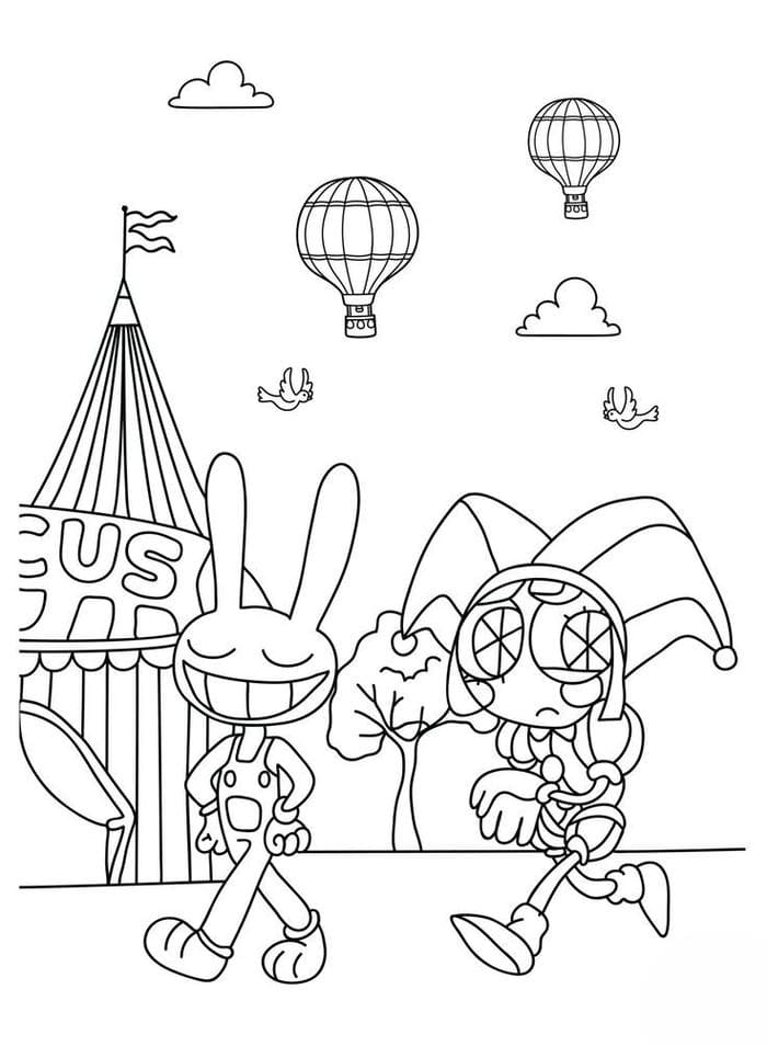 tranh-to-mau-chibi-pomni-va-jax-sieu-dang-yeu Tranh tô màu chibi Pomni và Jax siêu đáng yêu