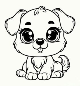 tranh to mau cho con don gian cute cho be