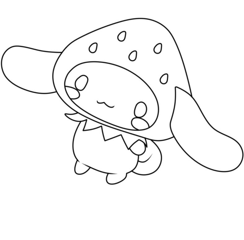 tranh to mau cinnamoroll 4