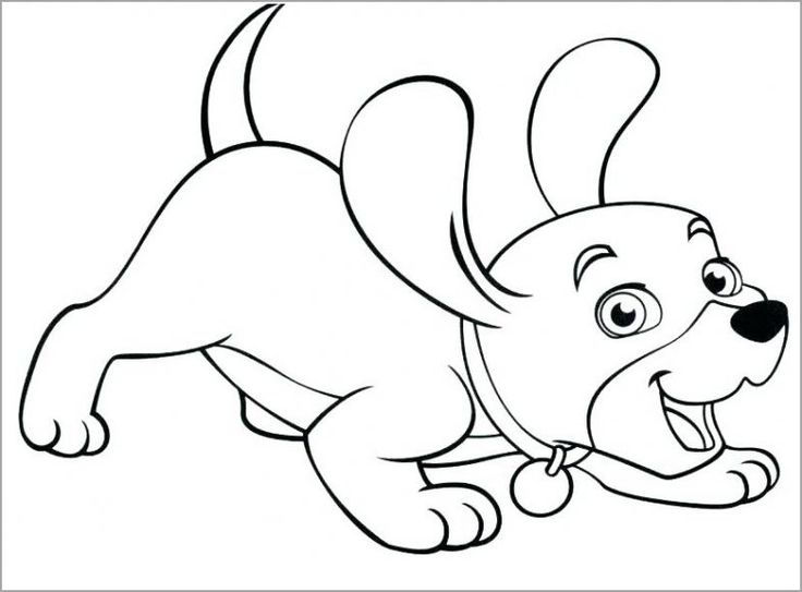 tranh to mau con cho 2