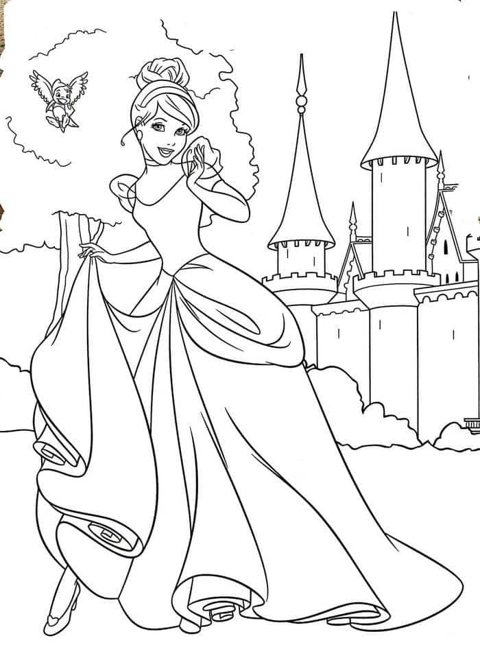 tranh-to-mau-cong-chua-don-gian-1 tranh tô màu công chúa đơn giản