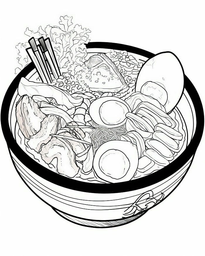 tranh-to-mau-do-an-hinh-my-udon-de-thuong-cho-be Tranh tô màu đồ ăn hình mỳ udon dễ thương cho bé