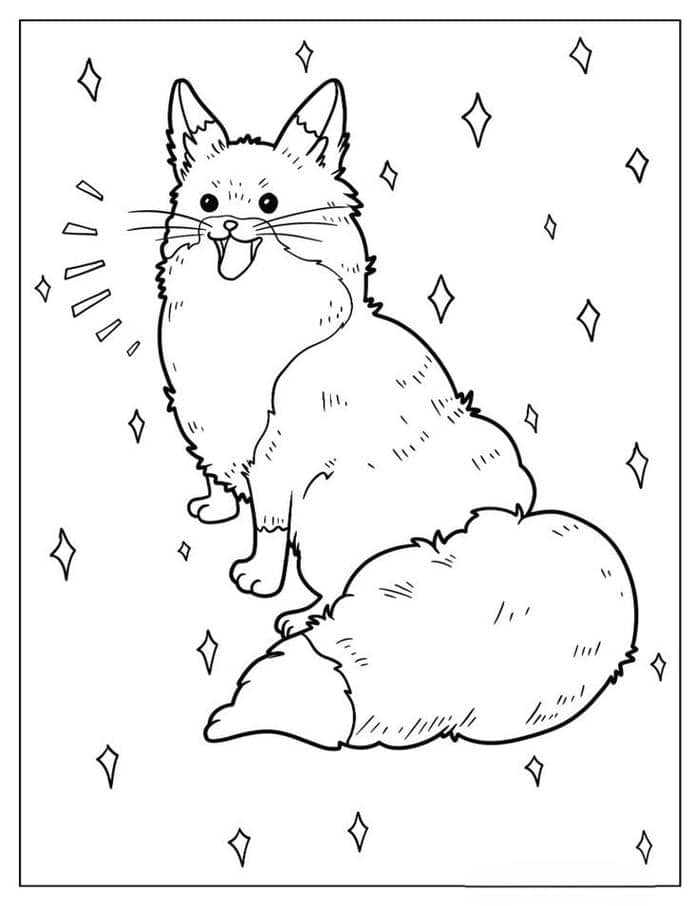 tranh-to-mau-don-gian-hinh-con-cao-cho-be Tranh tô màu đơn giản hình con cáo cho bé