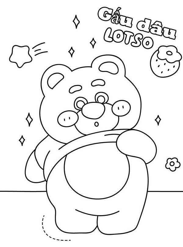 tranh to mau gau dau 1 tranh to mau gau dau 1