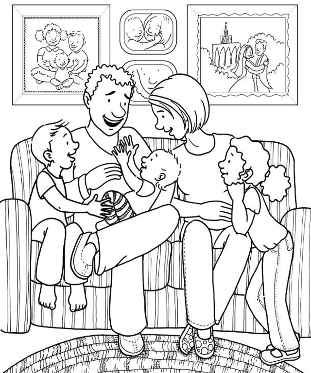 tranh to mau gia dinh 3