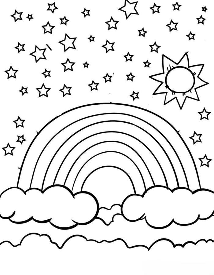 tranh-to-mau-hinh-cau-vong-7-mau-1 Tranh tô màu hình cầu vòng 7 màu