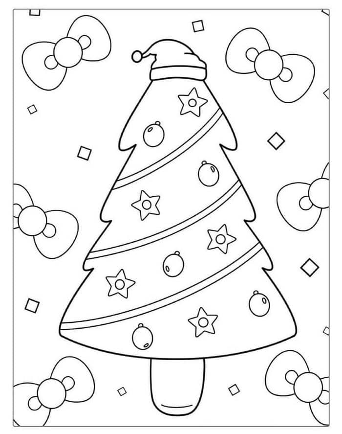 tranh-to-mau-hinh-cay-thong-giang-sinh-don-gian-cho-be Tranh tô màu hình cây thông giáng sinh đơn giản cho bé