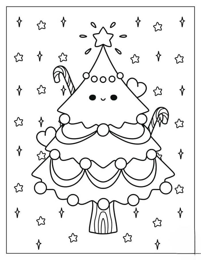 tranh-to-mau-hinh-cay-thong-noel-don-gian-cho-be Tranh tô màu hình cây thông noel đơn giản cho bé