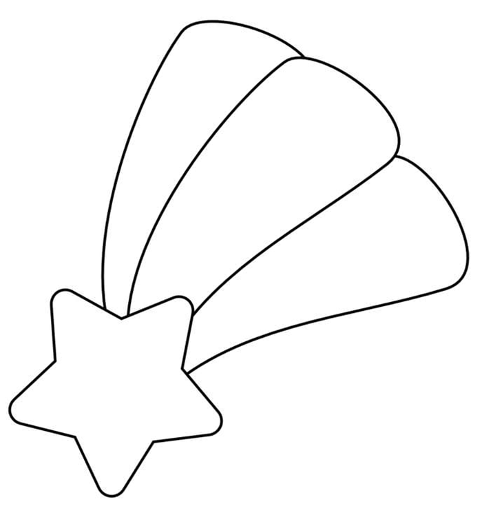 tranh-to-mau-hinh-ngoi-sao-bang Tranh tô màu hình ngôi sao băng