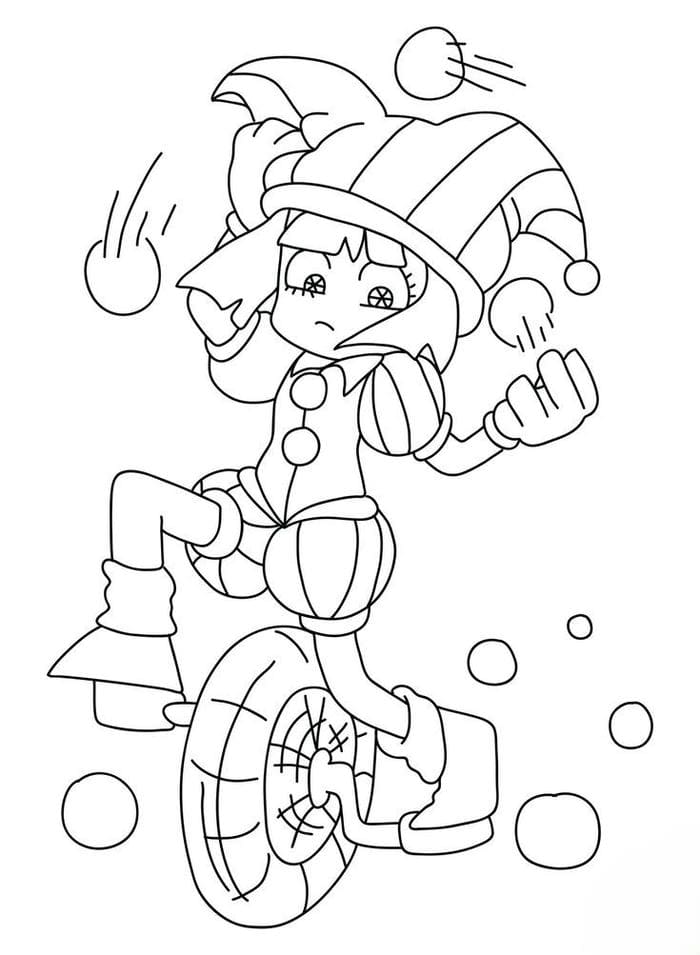 tranh-to-mau-hinh-pomni-lam-xiec Tranh tô màu hình Pomni làm xiếc