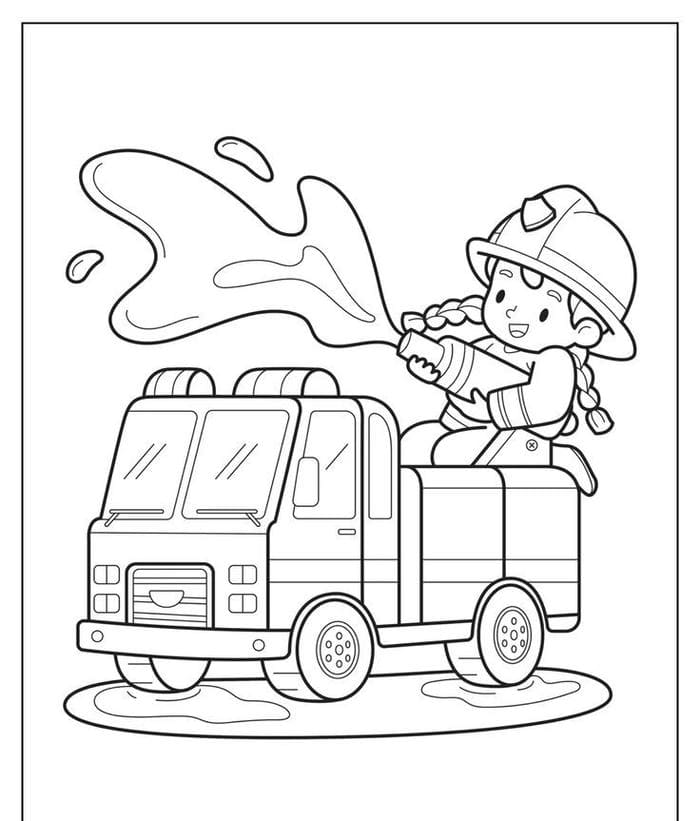 tranh-to-mau-hinh-xe-cuu-hoa-don-gian-cho-be Tranh tô màu hình xe cứu hỏa đơn giản cho bé