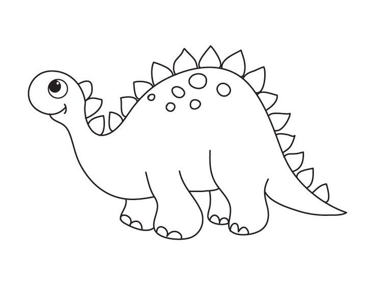 tranh to mau khung long 1