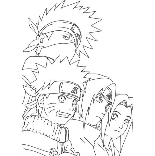 tranh to mau naruto 2 tranh to mau naruto 2