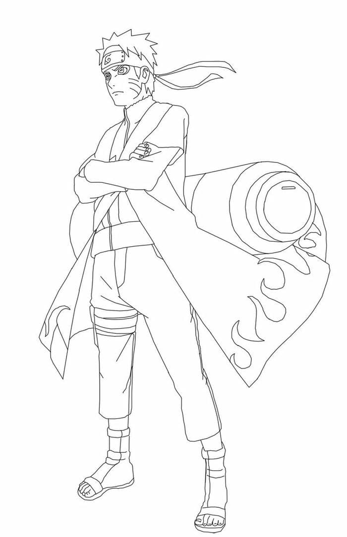 tranh-to-mau-naruto-cool-ngau Tranh tô màu Naruto cool ngầu