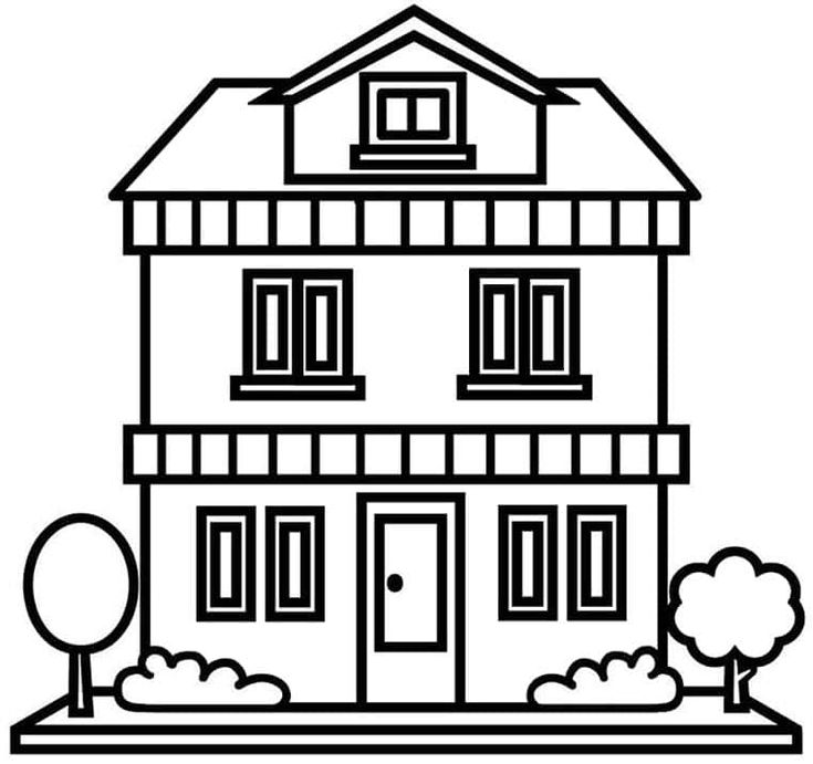 tranh to mau ngoi nha cao tang 1 tranh to mau ngoi nha cao tang 1