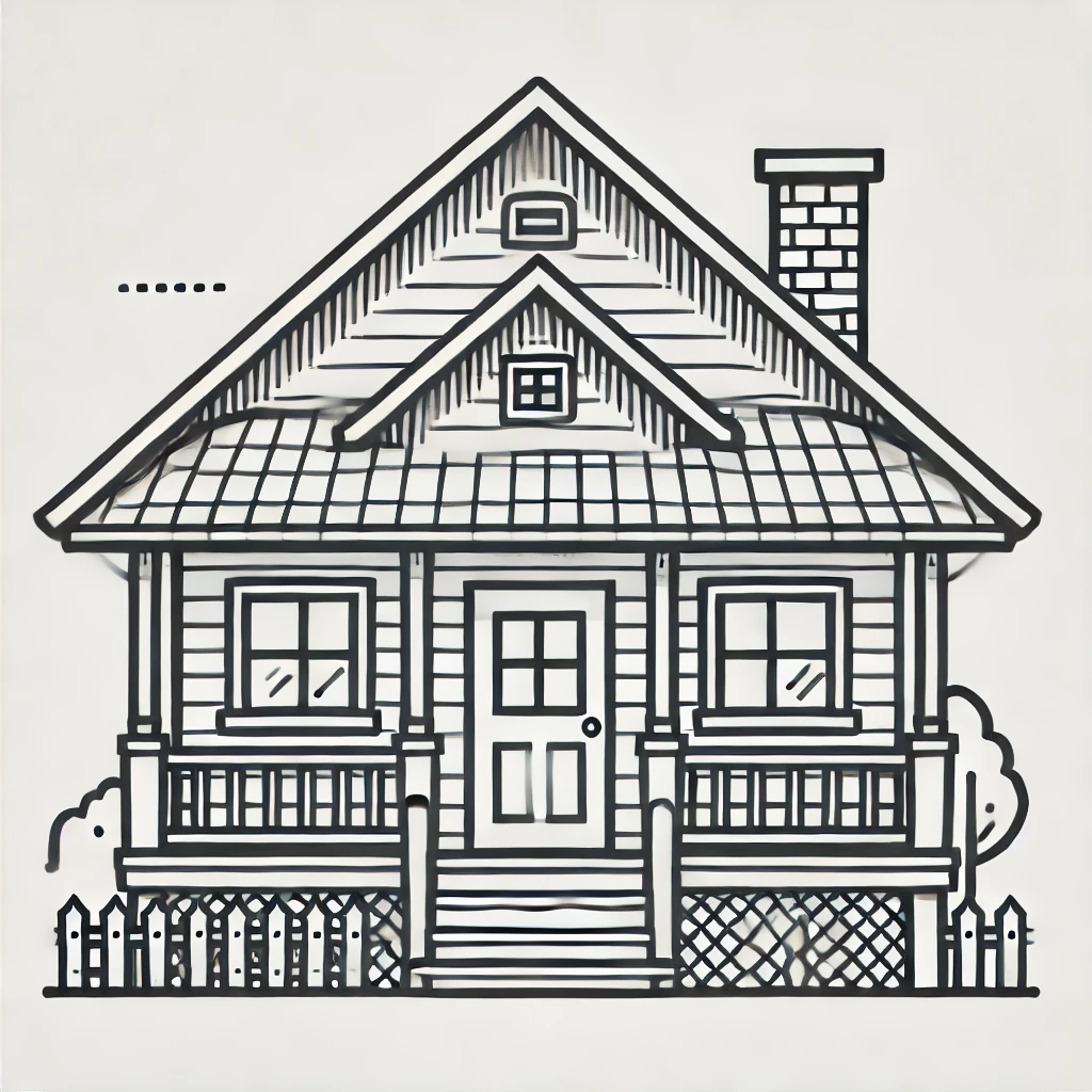 tranh-to-mau-ngoi-nha-cho-be-5-tuoi Tranh tô màu ngôi nhà cho bé 5 tuổi