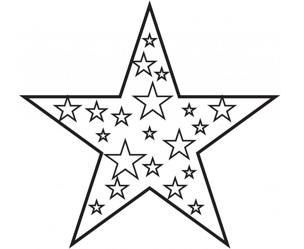 tranh to mau ngoi sao 2