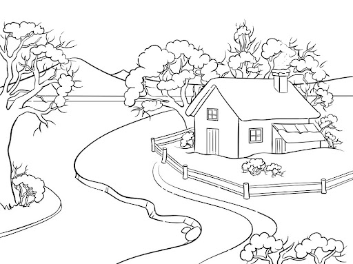 tranh to mau phong canh 5