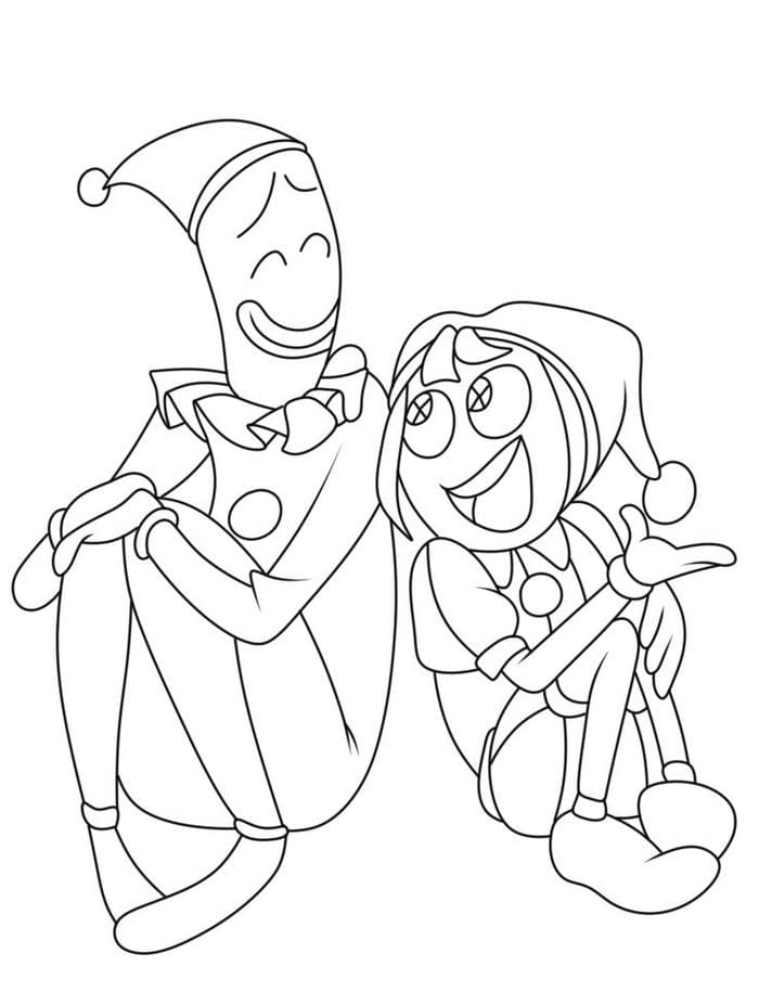 tranh-to-mau-pomni-vui-ve-de-thuong Tranh tô màu Pomni vui vẻ dễ thương