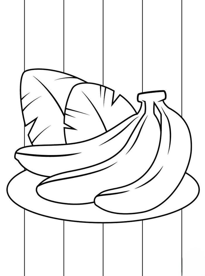 tranh to mau qua chuoi 3