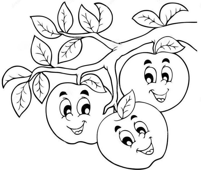 tranh to mau qua tao 3