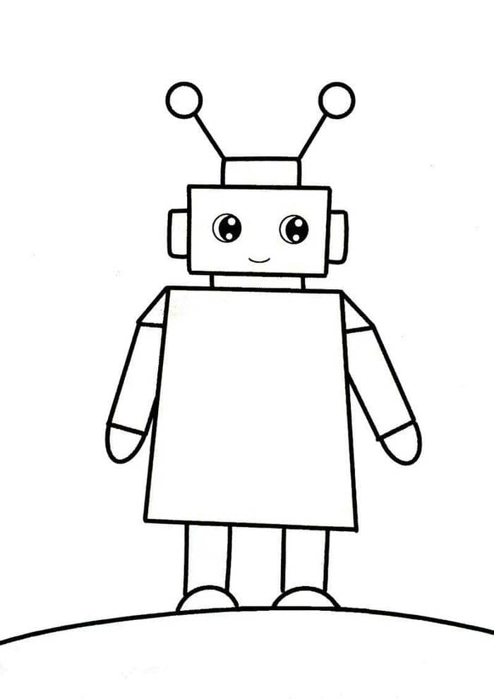 tranh tô màu robot biến hình