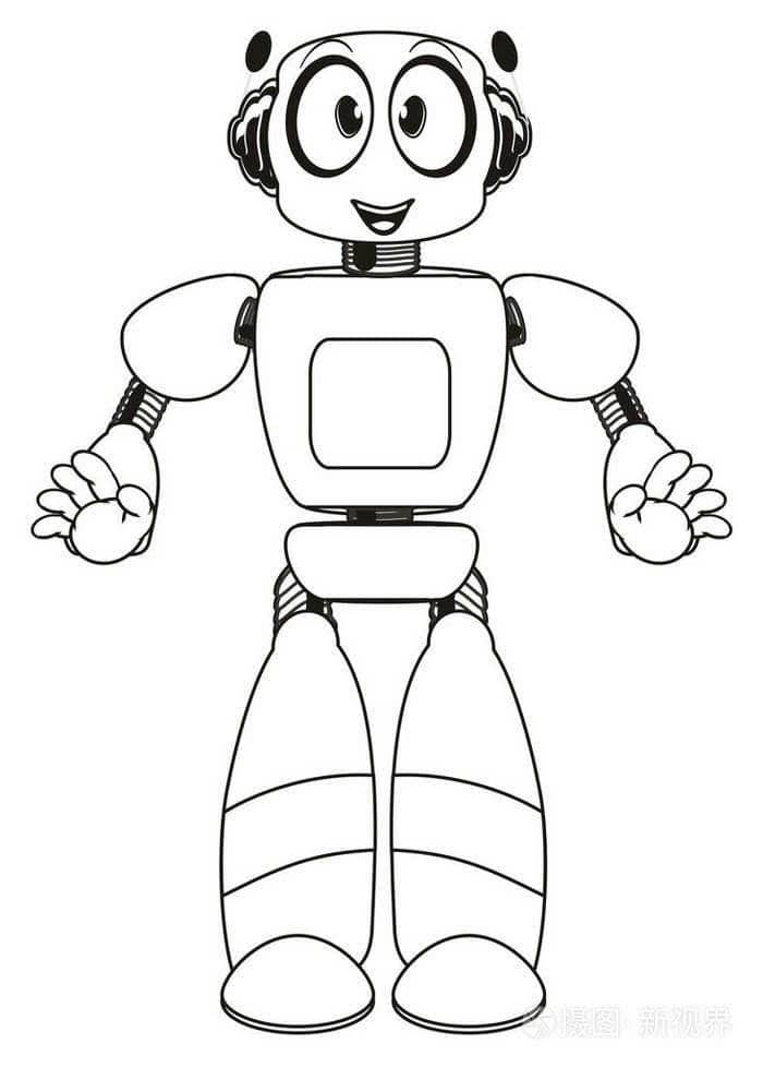 tranh tô màu siêu nhân robot